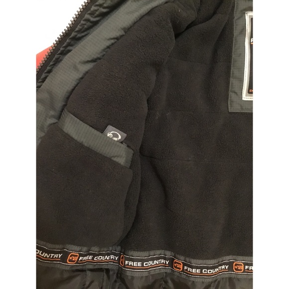 Free Country Red/Black Ski/Snowboard Winter Jacket Sz XS 4/5 - Picture 7 of 9